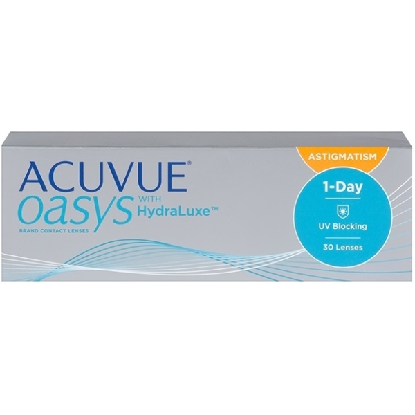 1 Day Acuvue Oasys For Astigmatism 5Pk - Lentilles Essai - Lentilles de contact