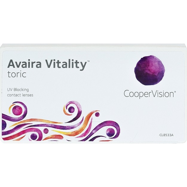 Avaira Vitality Toric 1 Pk - Lentilles Essai - Lentilles de contact